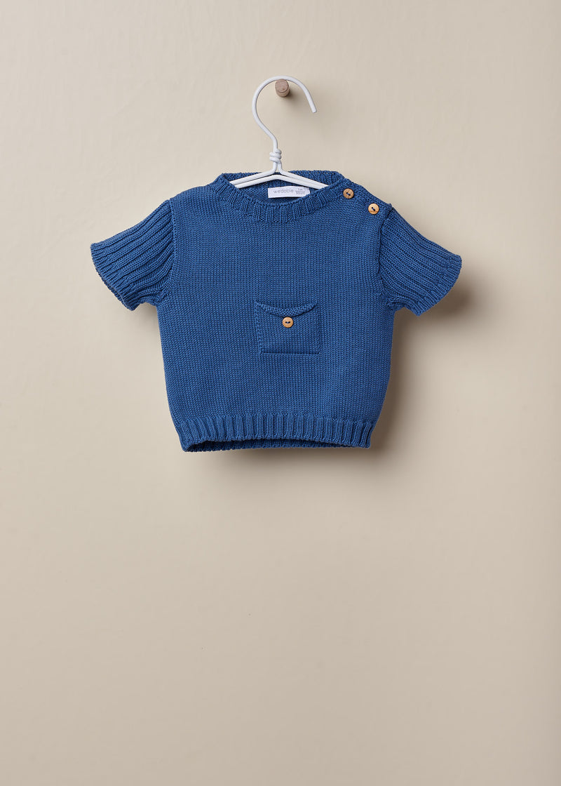 WEDOBLE Boys Blue Sweater