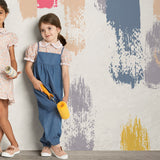 BABIDU Floral Frill Collar Blouse (6 months - 8 years)
