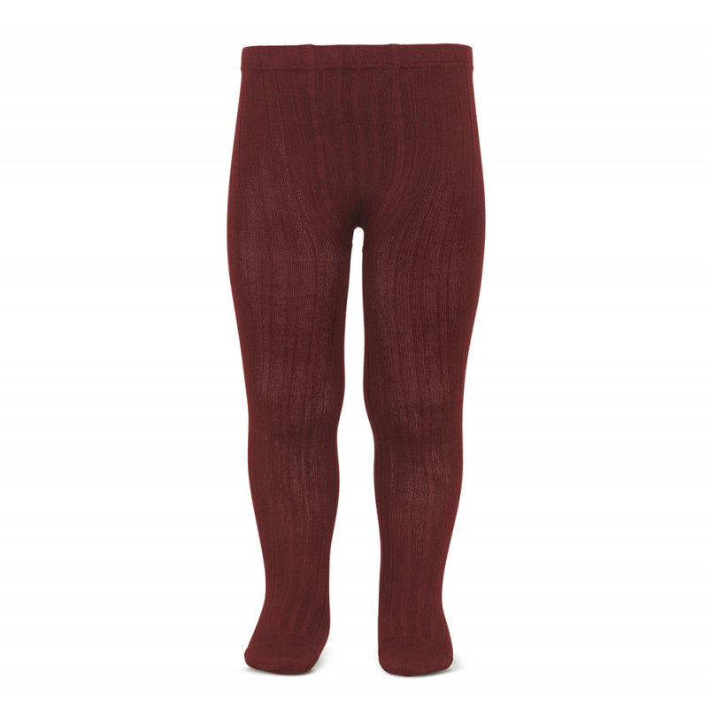 CONDOR Garnet Ribbed Tights
