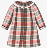 FOQUE Red Check Dress