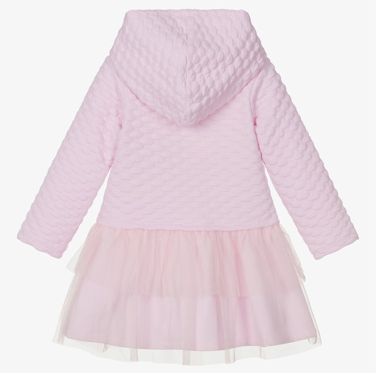 TUTTO PICCOLO Girls Pink Cotton Dress