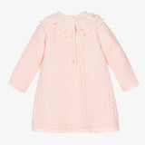 SARAH LOUISE Pink Knitted Dress