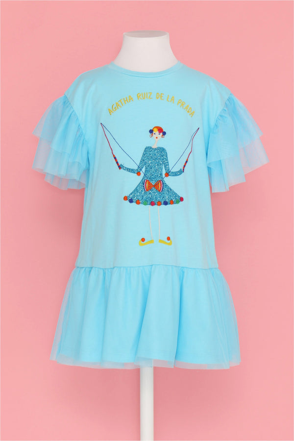 AGATHA Blue Circus Dress