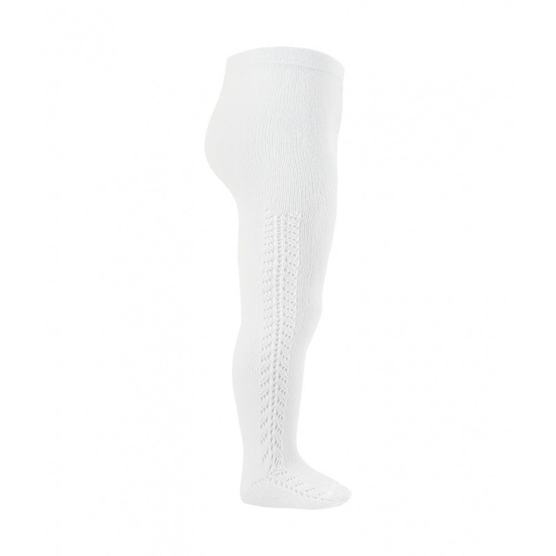 CONDOR White Side Openwork Tights