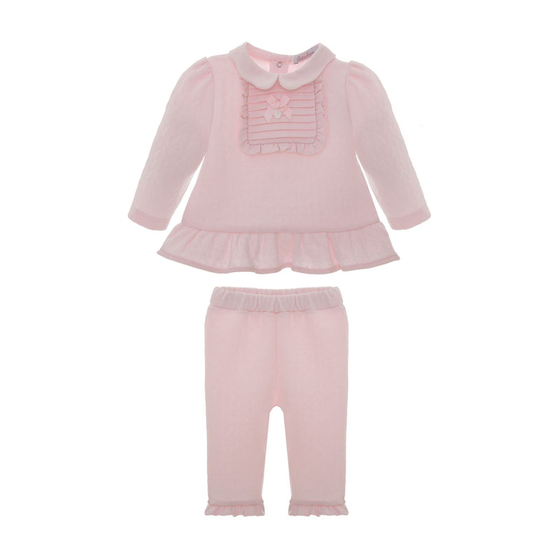 PATACHOU Baby Girls Pink Cotton Trouser Set
