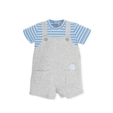 TUTTO PICCOLO Blue & Grey Shortie